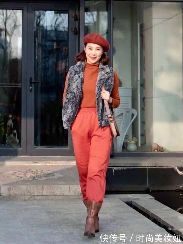 奶奶 这位65岁的奶奶太会穿了,每一套都优雅洋气,照着穿显气质