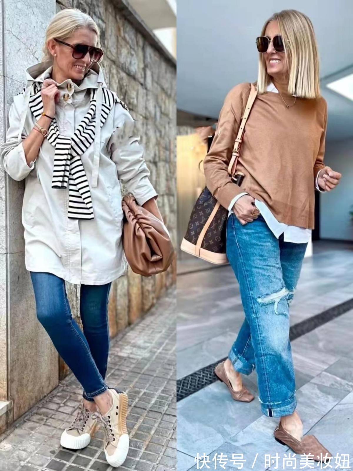造型 她不年轻但穿得时髦洋气,活出了女人想要的样子,会穿太重要了