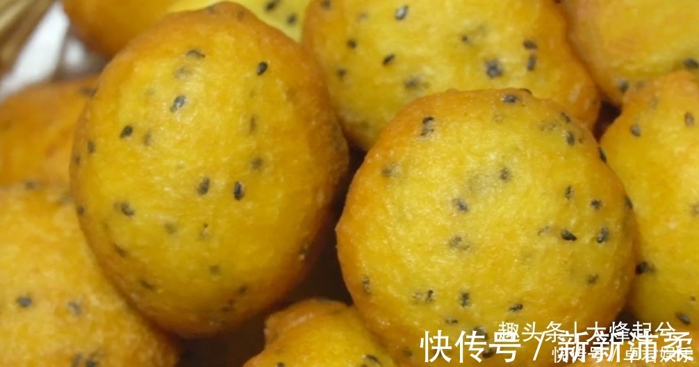 汤勺|玉米面加2个鸡蛋，筷子一搅，手不沾面，个个外酥里软，比油条香