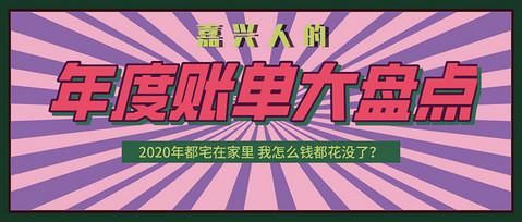 2020年度账单大盘点：疫情宅家咋还是没存住钱啊！