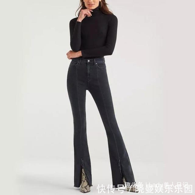 洛薇 80年代“喇叭裤”真是流行宠儿，显高显瘦，难怪它又杀回时尚圈