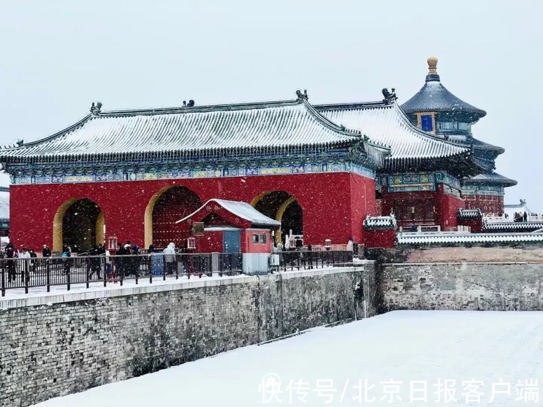 美景|立冬恰逢初雪，北京号带您“云”赏雪后美景