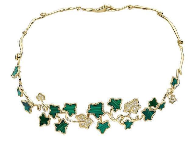 今年珠宝设计也“降级”珠宝加入布艺耍个性,辣妈也走前卫风