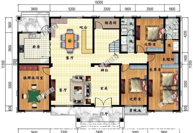 卧室|在老家盖一栋新中式别墅,为农村建设添砖加瓦,村长也竖大拇指