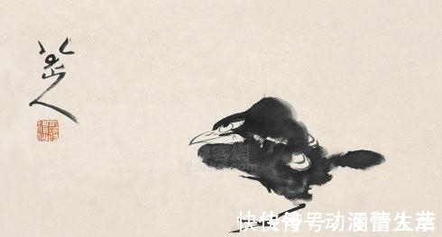 八大山人$他只用几笔画出一只翻白眼丑鸟, 后来却成了世界上最昂贵的一只鸟