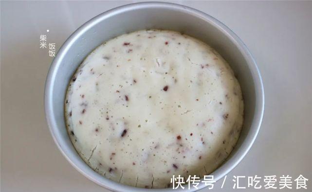 懒人版大米发糕,米香四溢,柔软香甜,比蛋糕还好吃