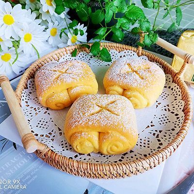 奈特兰淡味黄油|红薯面包卷