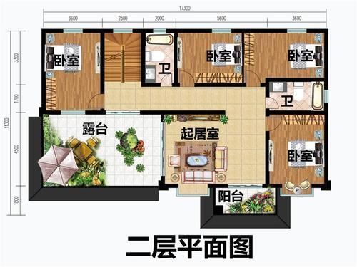 占地面积|适合农村自建的150平到180平带车库的二层楼,漂亮功能多,收藏不吃亏