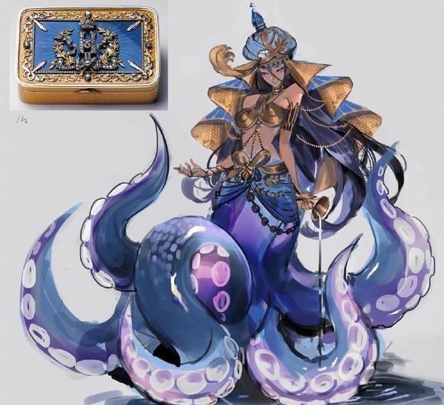 饰品拟人成帅哥美女,阿拉丁神灯重出江湖,海浪胸针太美了