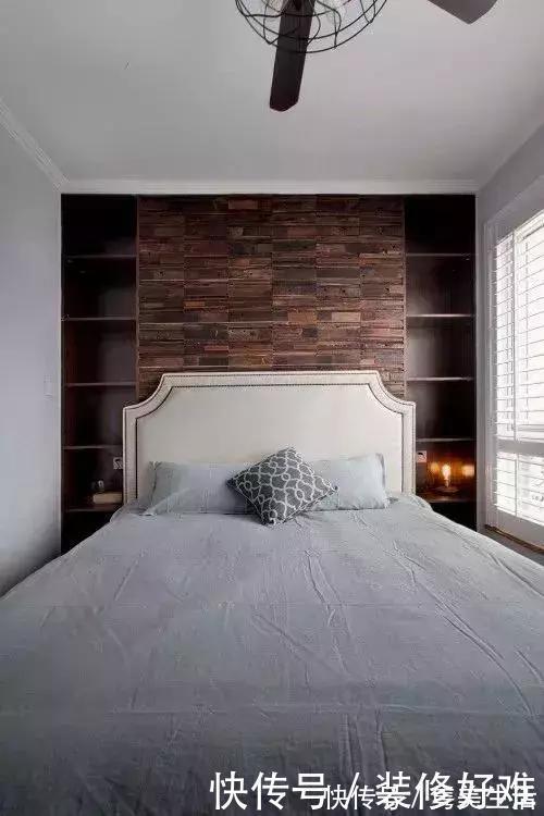床尾|现在床头墙流行这样设计，连床头柜不用买了，实用不止一点点