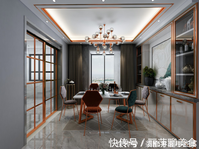 视觉|131平现代三居室低调婉转的华贵,赋予人更好的视觉效果