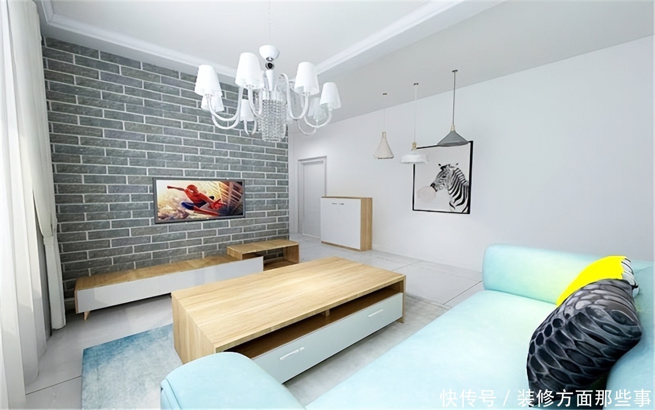 北欧风格|65平北欧风格小户型装修,超温馨的两室一厅,生活就是这么简单!