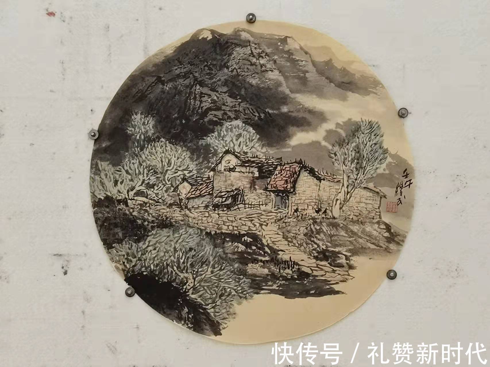 刘会民$2022刘会民贺新年山水系列作品欣赏