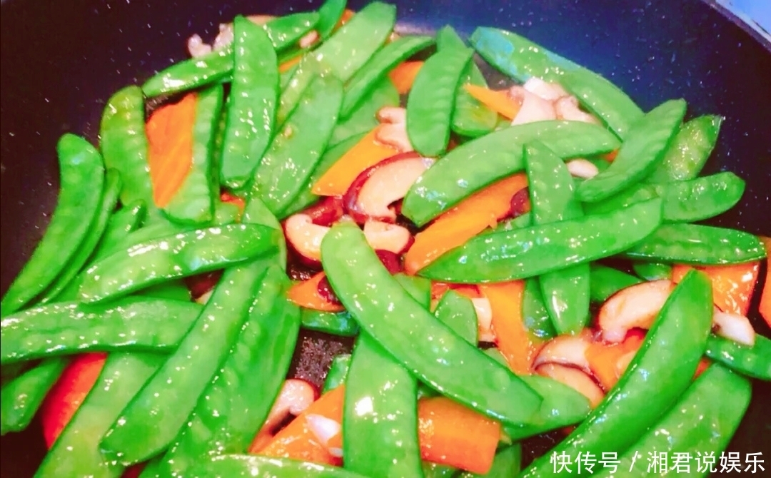 下饭|荷兰豆这样炒,不仅美味下饭还能瘦