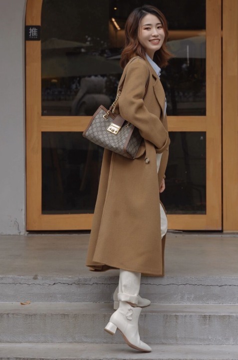 阔腿裤|有气质的女人新年都不会瞎打扮,试试这些时髦的大衣,百搭显瘦