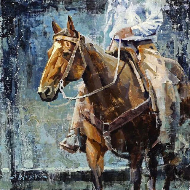 马克汉姆$动物锦集,加拿大画家杰里·马克汉姆作品欣赏