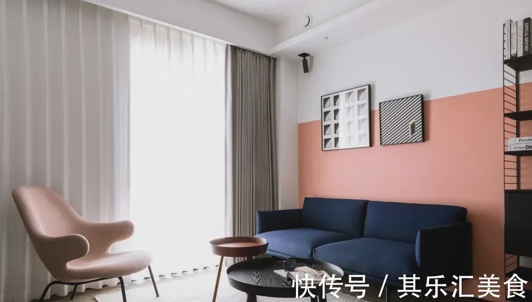 书房|虽只75㎡三口之家,却拥有两间卧室+一个书房,我看出了豪宅样子