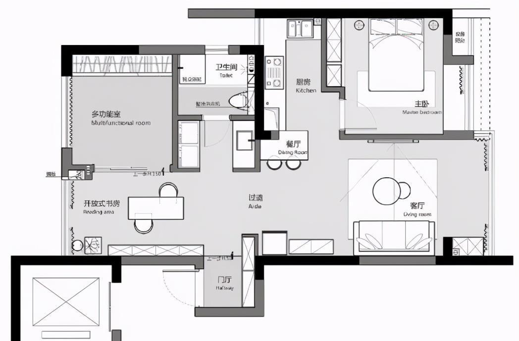 理想|夫妻的70㎡原木风两居，自然舒适功能完美，打造出一个理想中的家