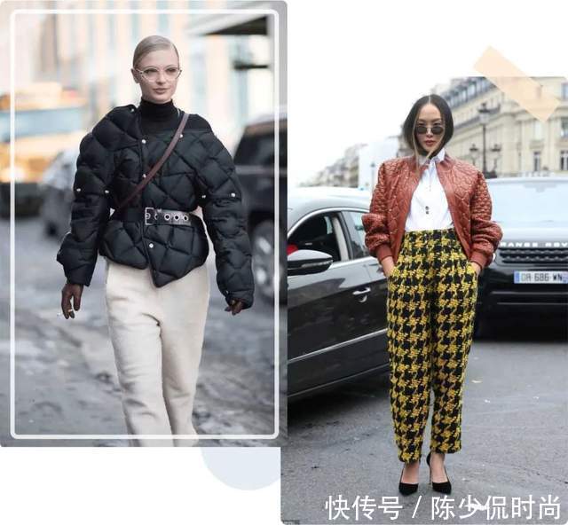 秋冬|普通的羽绒服已经过时了!今秋冬“绗缝棉服”,保暖且不臃肿