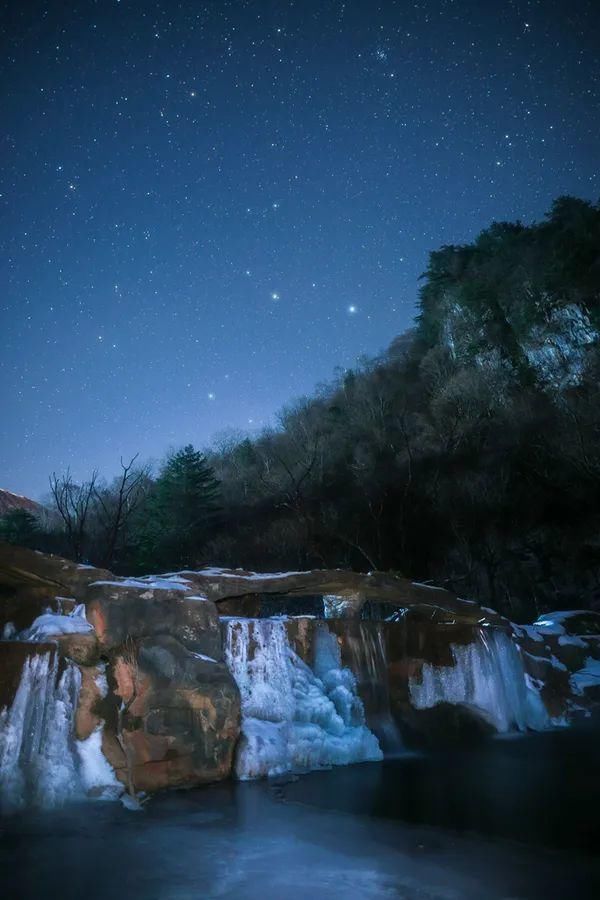 秦岭雪乡追星记：这才是冬天最美的夜空!