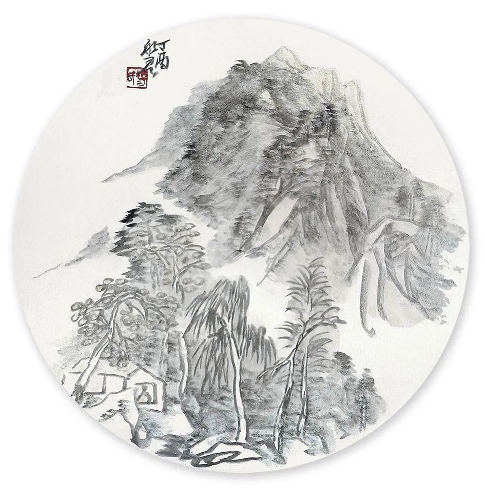 山水画!绘画如果能加入性情,那作品就会感染人