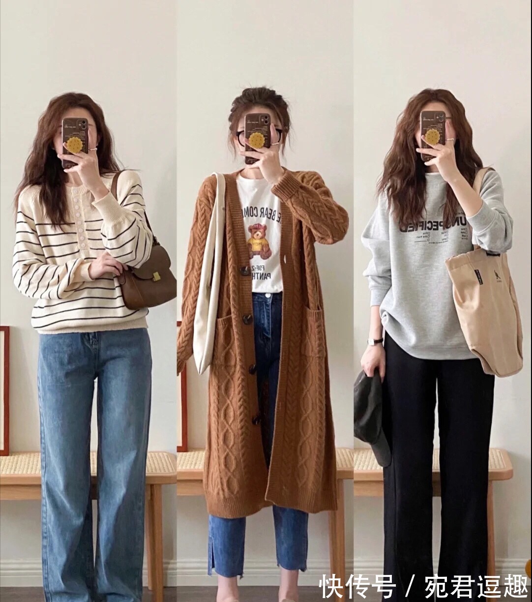 针织|换季穿搭没灵感？试试韩系少女感穿搭！秋天这样穿真美