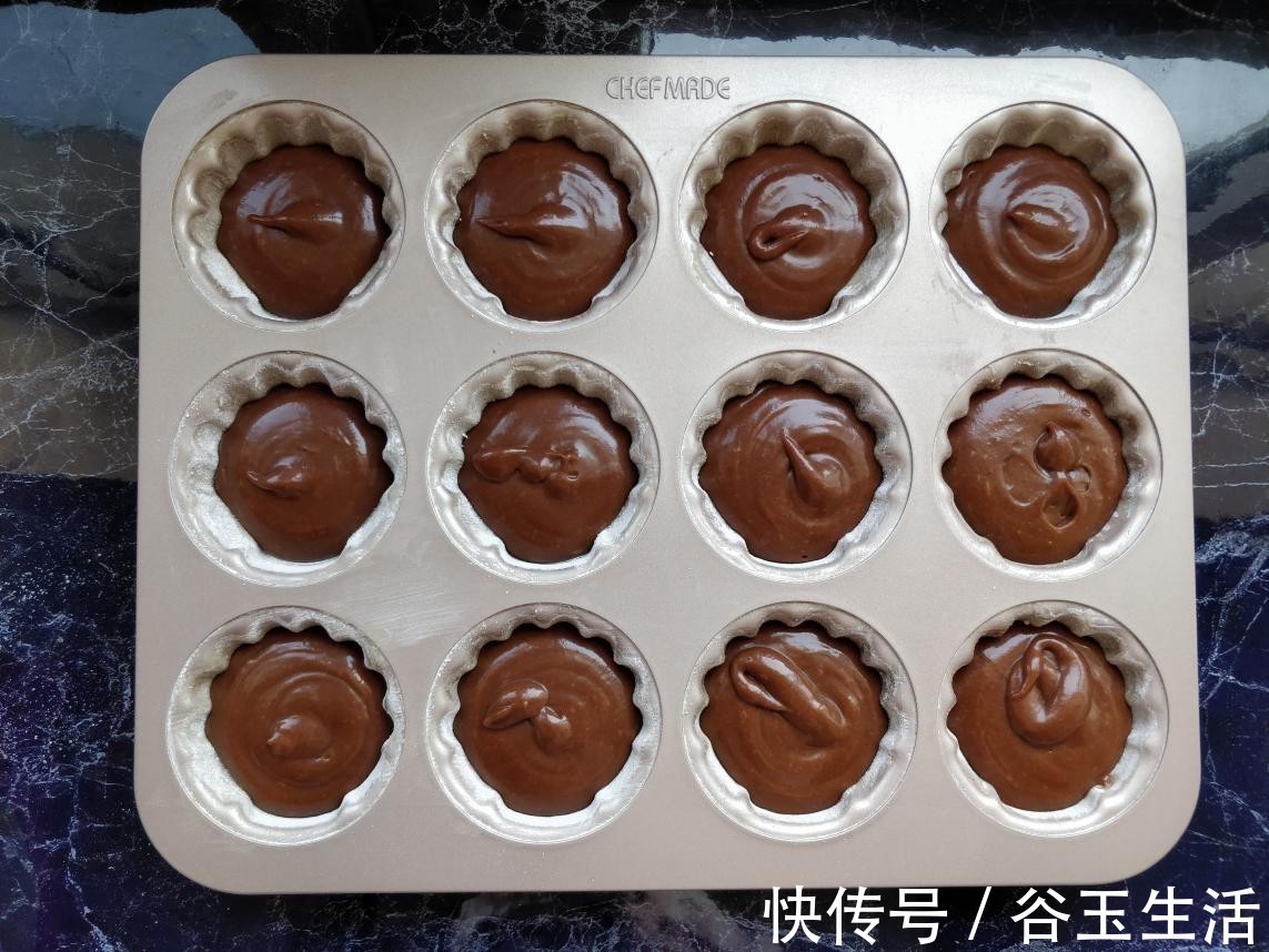 巧克力|很适合做下午茶的法式小点心,口感香甜湿软,巧克力味道浓郁