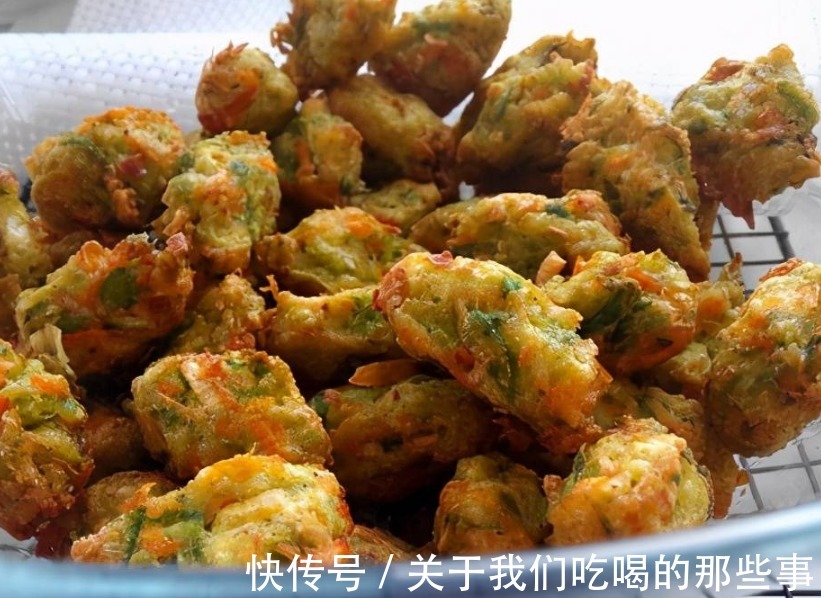 炸萝卜丸子,加面粉淀粉都不对,教你饭店不外传的做法,外酥里鲜