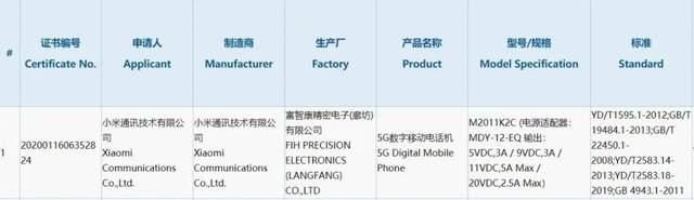 支持|首款骁龙888手机正式入网：支持55W快充，预计明年1月发布