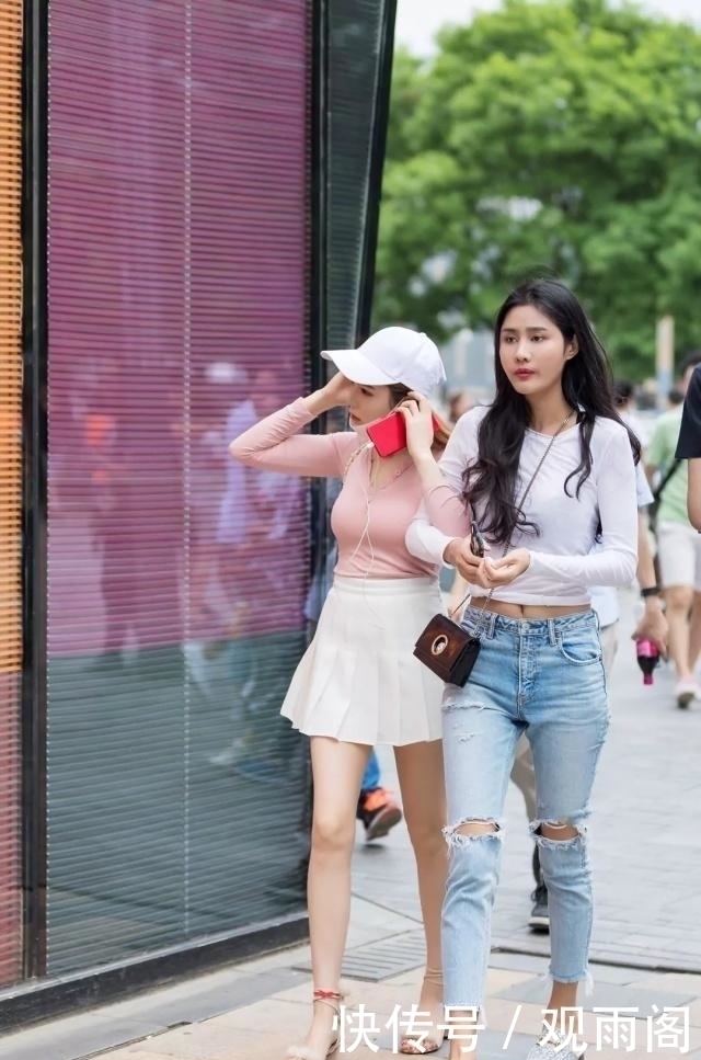 气质|街拍青春靓丽的小姐姐,时尚的打扮,彰显个人气质