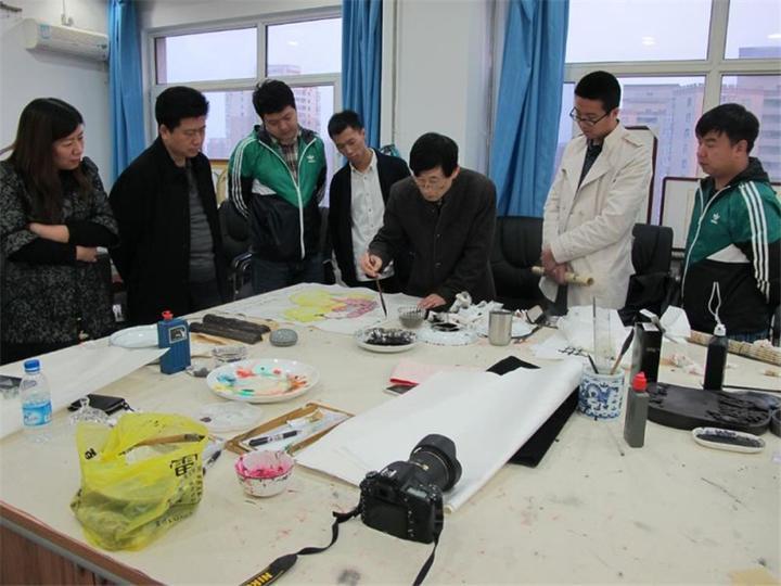 中国人民大学画院给|画家赵国毅教授教学工作集锦