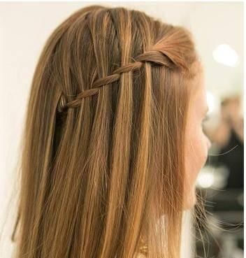 女生花式公主瀑布辫编发，一个人也编，无需求人