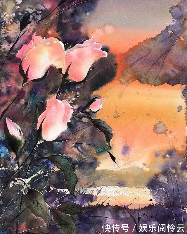 屏保$充满仙气的水彩画,每一张都可以用来做屏保!