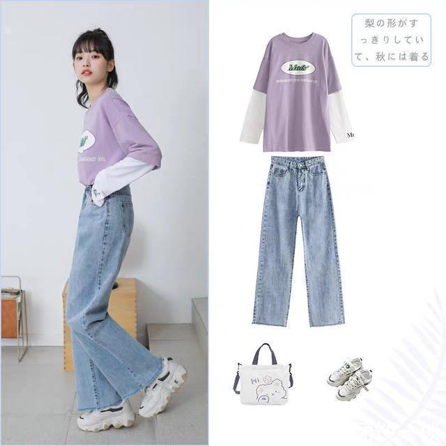 早秋跟着这么穿,时髦又减龄,9套学生装穿搭示范,简单易学