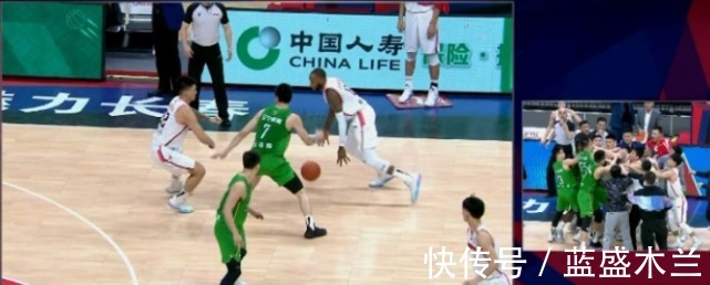 三分球|惨烈!郭艾伦扭伤被搀扶下场治疗,威姆斯肘击韩德君面部引发冲突!