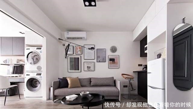 小公寓|女孩的45㎡公寓：现代简约风优雅有格调，一人住十分满足，真美！