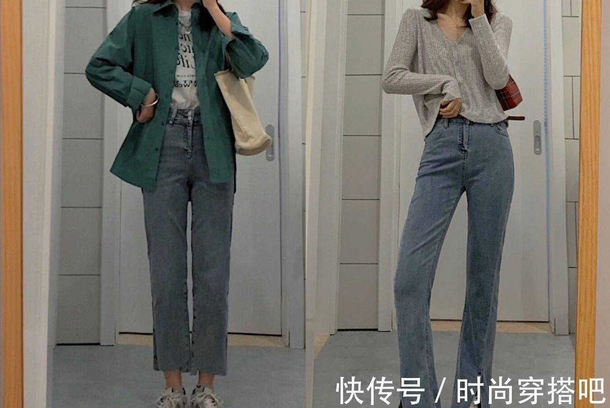 裤装 今年流行的“短上衣+长下装”,显高又显瘦,轻松穿出好身材