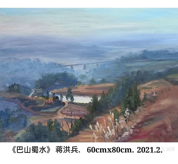 当代中国写意油画——蒋洪兵风景油画作品欣赏