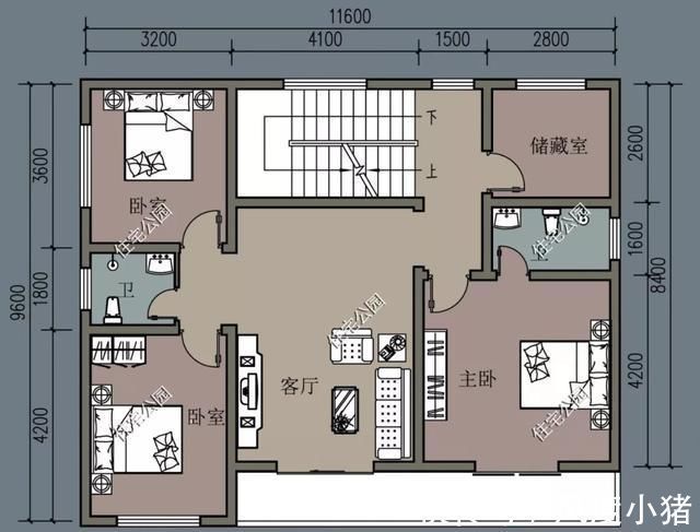 占地面积|农村没有堂屋的房子不是好房子,20套户型分享,总有一套看上眼