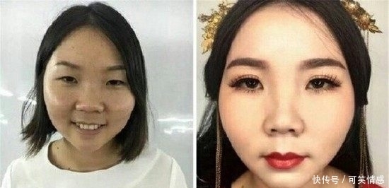 结婚当天新娘化完妆,新郎吓得直呼“娶错人”!