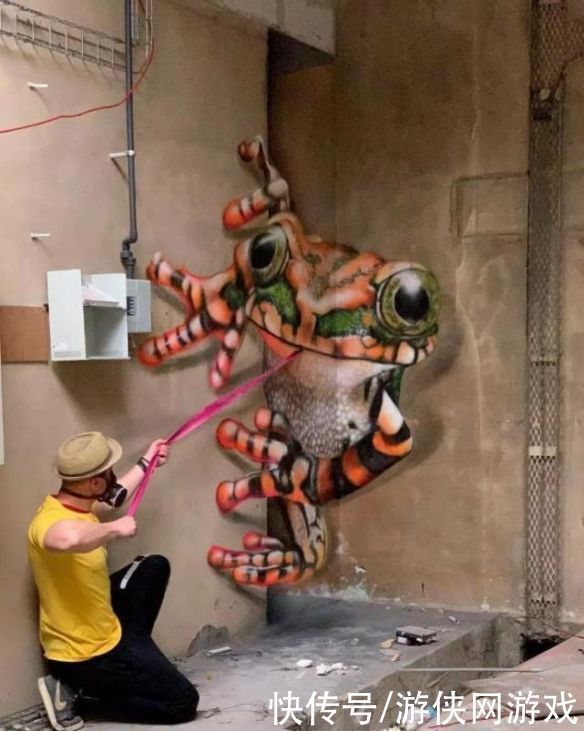 涂鸦$令人惊叹的错觉体验!30个逼真的街头涂鸦艺术太神奇