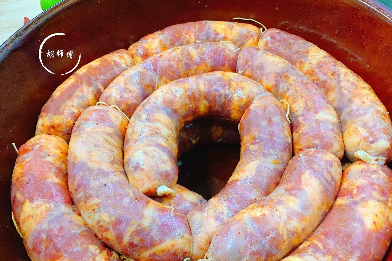 想灌香肠的要收藏,这配方用了50多年,香味浓郁味道正,还没腥味