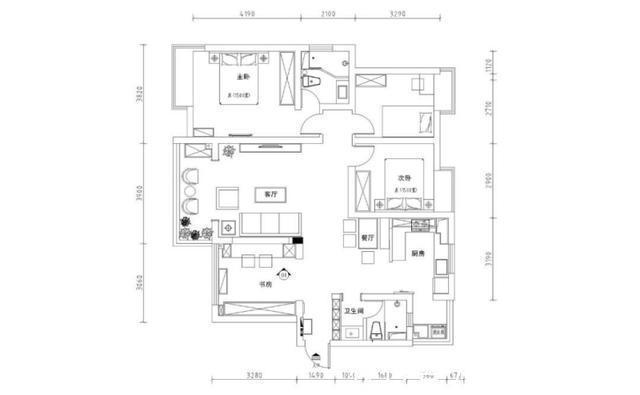 温暖|花了7万,她穷装了102㎡的家,入户感简单,却越住越温暖