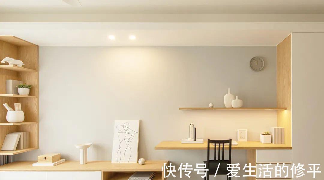 原木风|83㎡四口之家的新房,原木风之下的莫迪兰绿格外耀眼,温润有质感