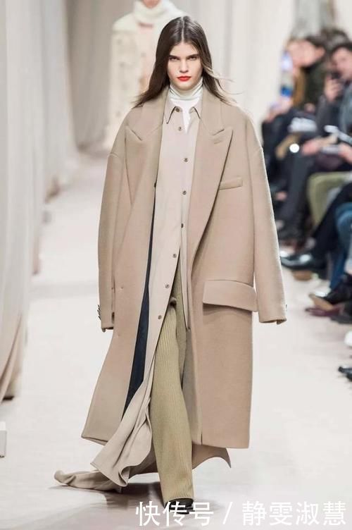 大衣+阔腿裤=今冬最in穿搭,选对单品,绝对又美又气质