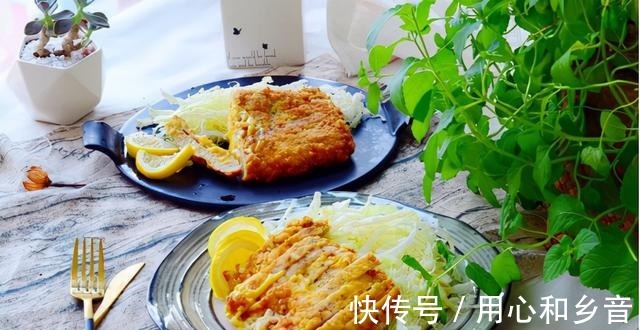 面包糠|爆浆的猪排，美味健康，好吃营养！