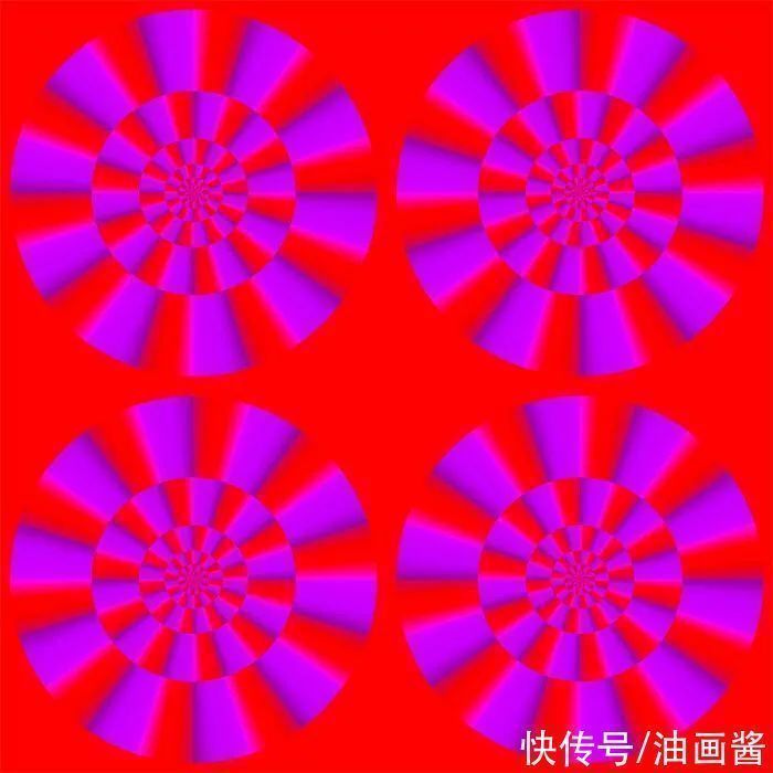 圆圈|18张极具欺骗性的“错觉”图,让你看完后,不再相信自己的眼睛