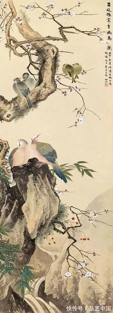 中国画&陆抑非：出色的大写意花鸟画家多半是书法家，大写意画是写出来的，不是画出来的