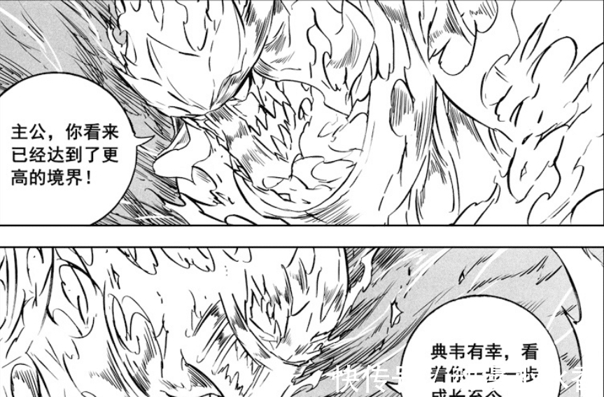 镇魂街|镇魂街:武神化的曹焱兵进阶不灭杀神,七位守护灵化身火焰巨龙