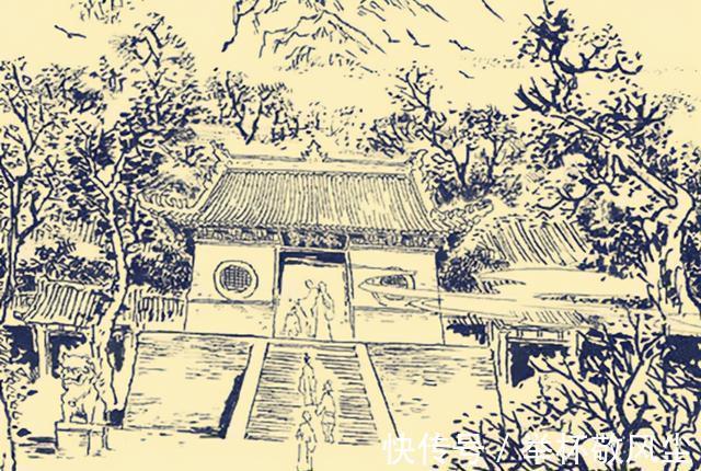 老僧#聊斋故事:书生寺庙求官,被老僧拦在门外:磕九十九个响头再进